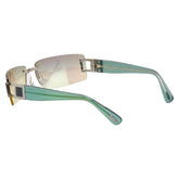 ブルガリ サングラス 626 グリーン シルバー プラスチック レディース BVLGARI 【中古】